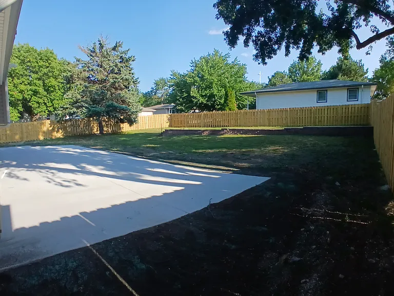 Back yard
