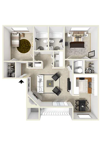 Floor plan Oakwood