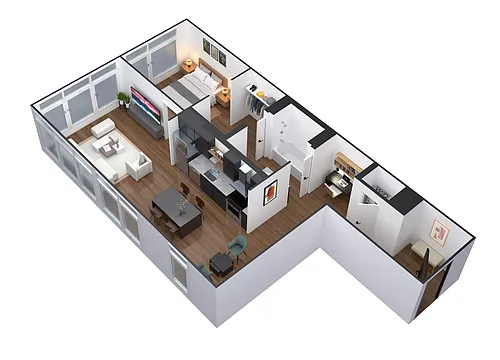 Floor plan Bamboo