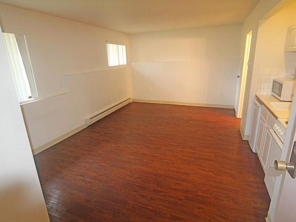 Large closet, easy-clean wood floors