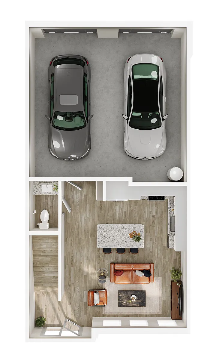 Floor plan Townhouse