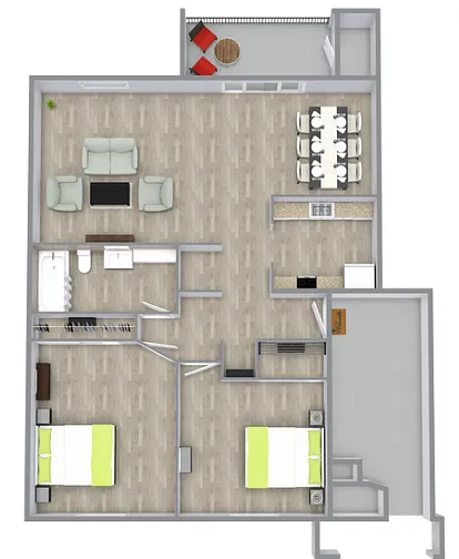 Floor plan Rimini