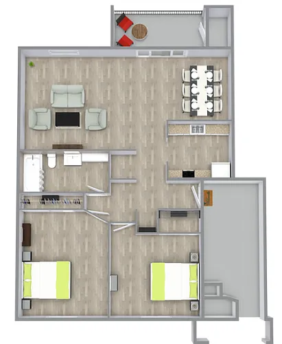 Floor plan Rimini