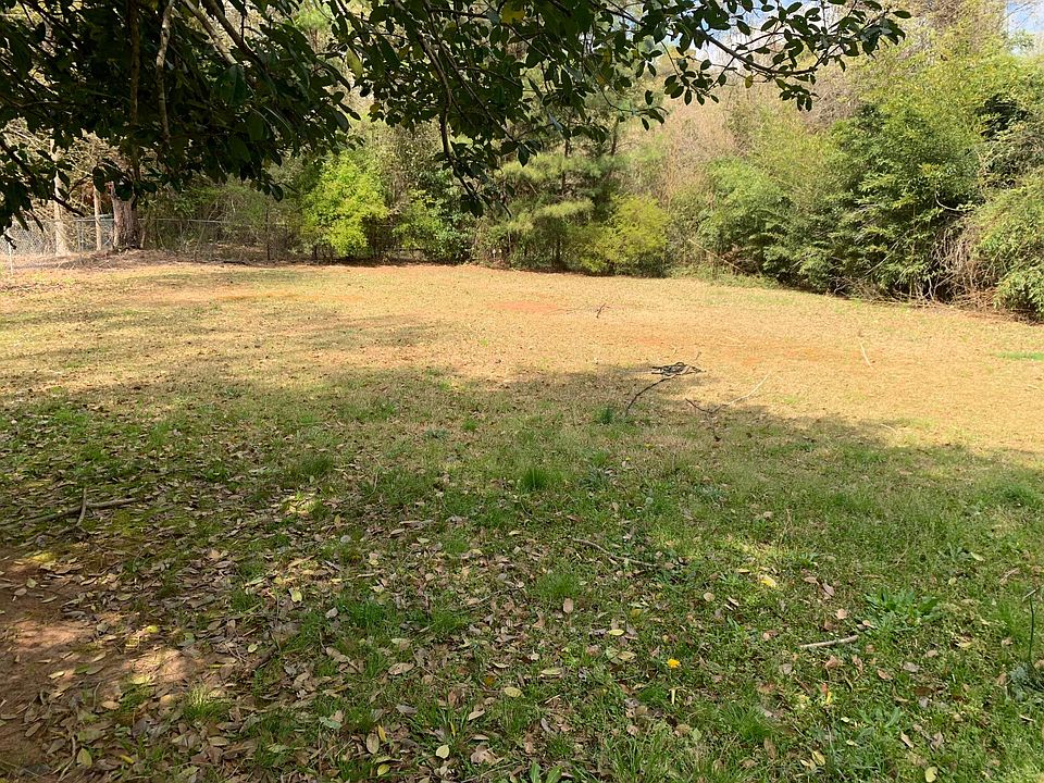 Large backyard