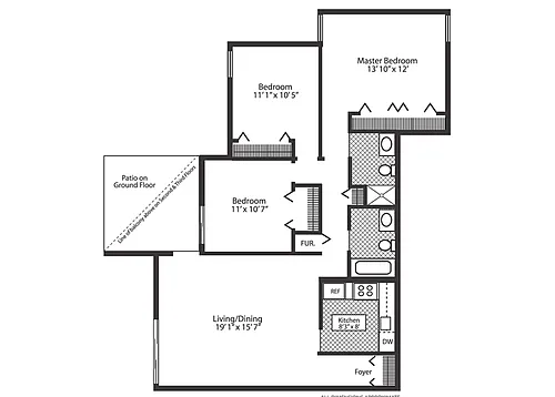 Floor plan Oak