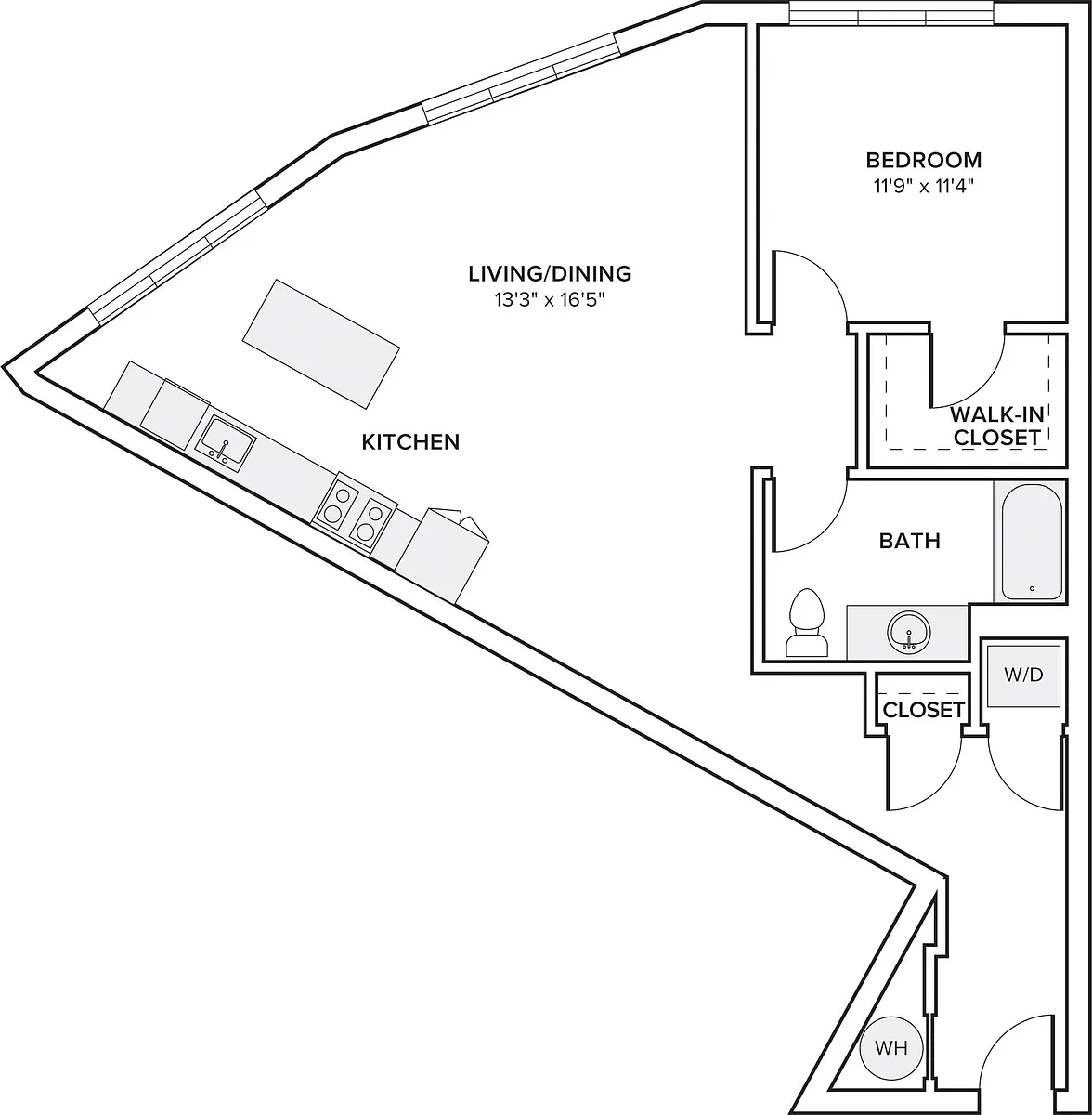 Floor plan A13