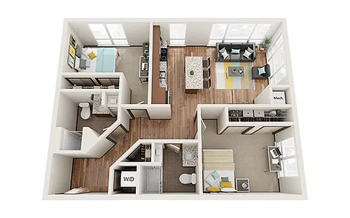 Floor plan B3