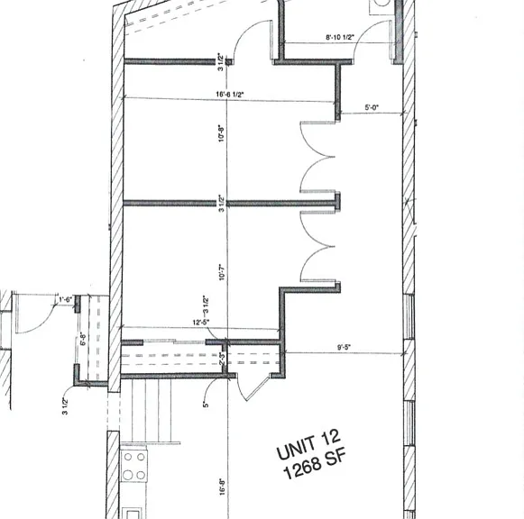 Unit #12 Floor Plan