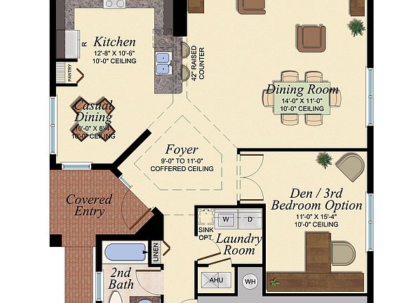 Positano Floor Plan