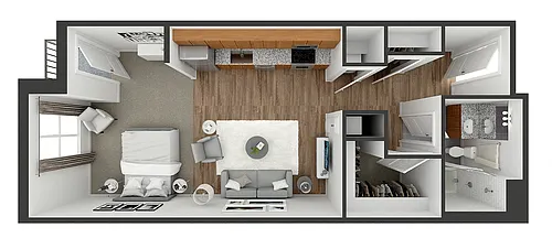 Floor plan Front Large