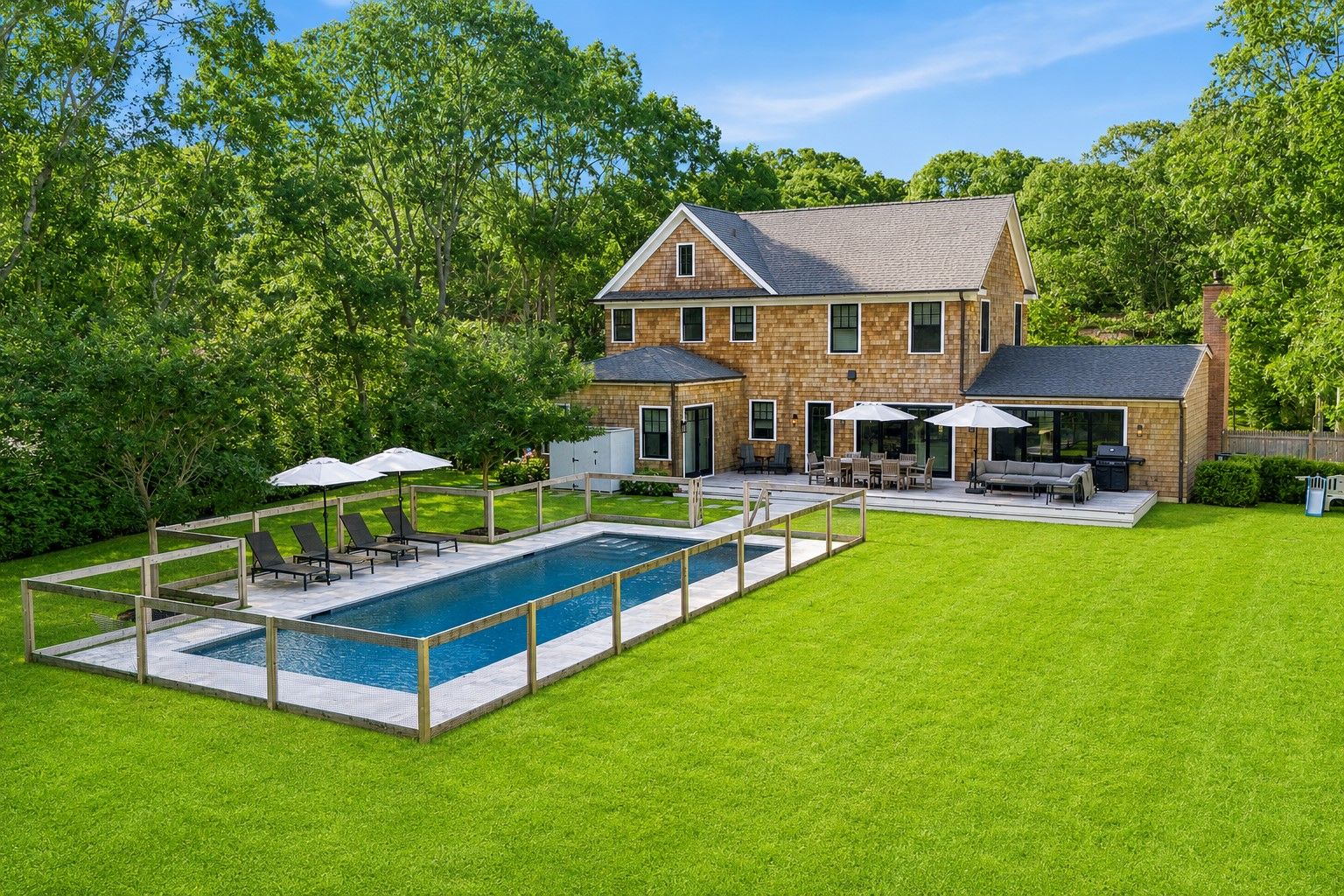Private Backyard