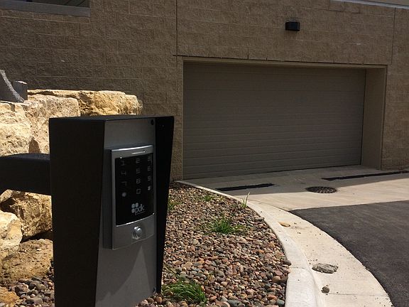 heated underground parking