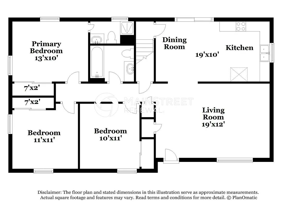 Floor Plan - 107 N Cleveland Ave