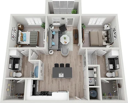 Floor plan B2A