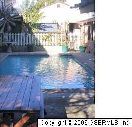 Private heated pool