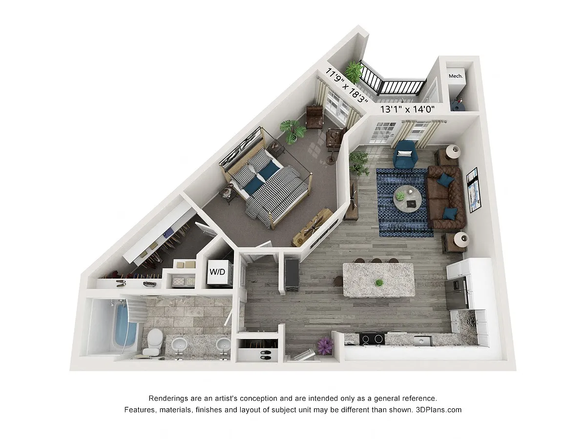 Floor plan Green