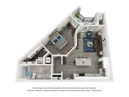 Floor plan Green