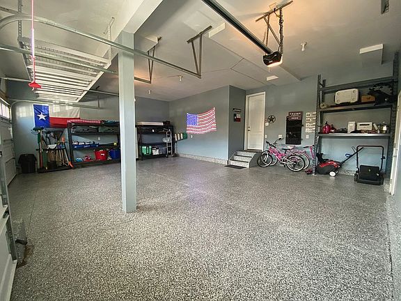 New garage flooring