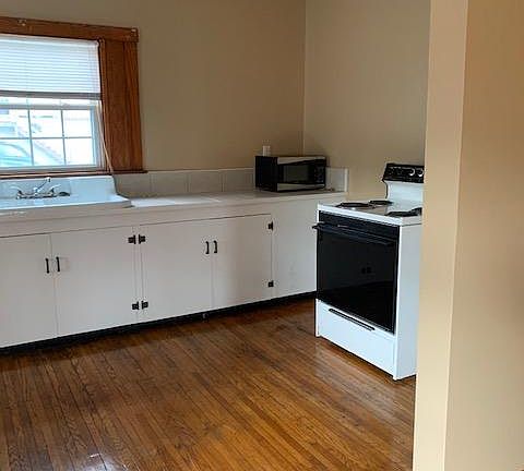 Looking at kitchen from living room