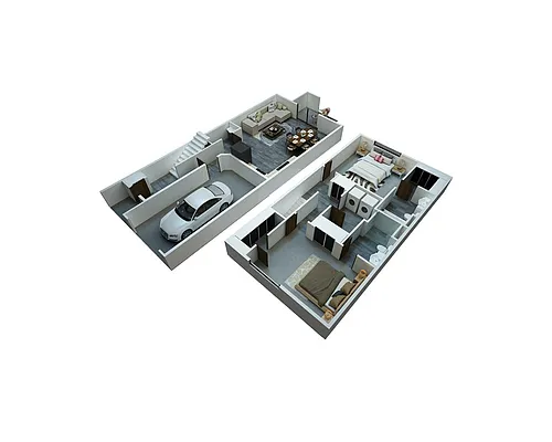 Floor plan Highland Townhome