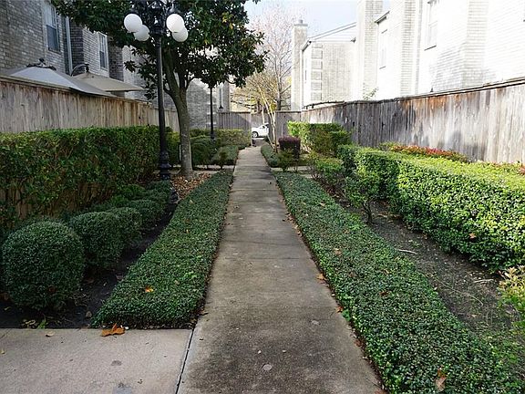 This is the view to the back. Park here to view, near the mailboxes.