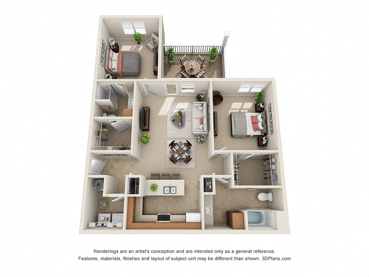 Floor plan Jordan III