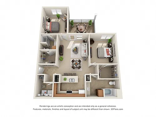 Floor plan Jordan III