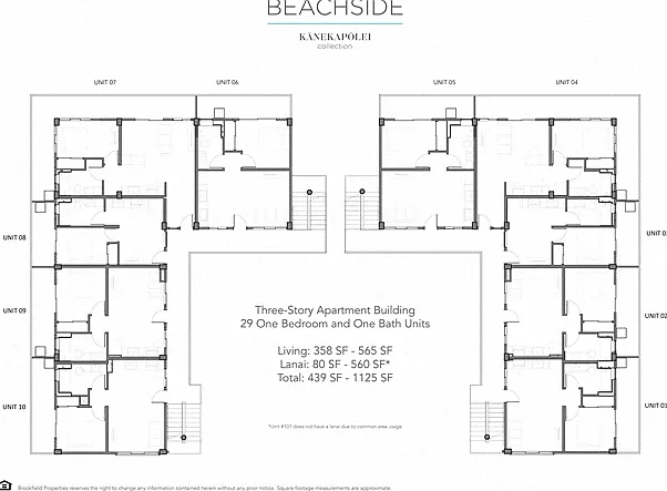 Kanekapolei Collection Beachside Floor plans