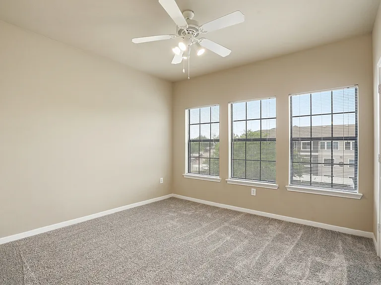 Large Bedroom with grand window for national lighting
