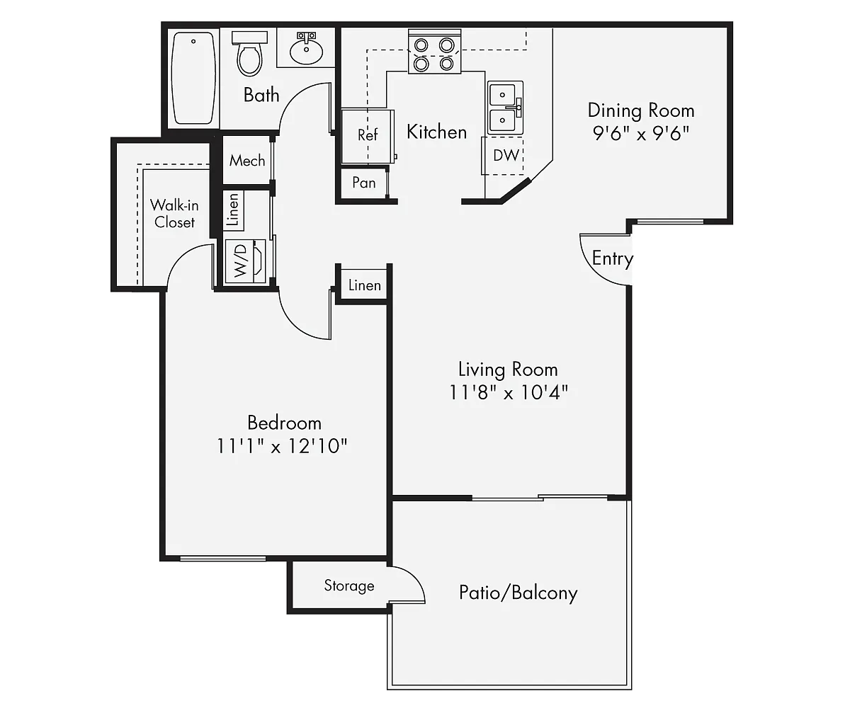 Floor plan A1
