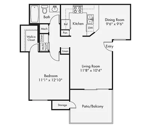 Floor plan A1