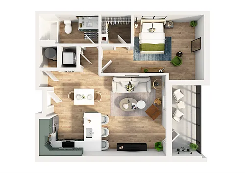 Floor plan A13