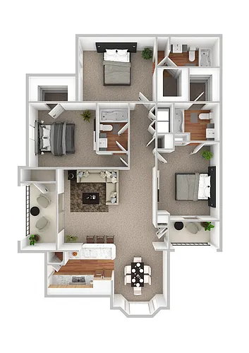 Floor plan Salt Grass