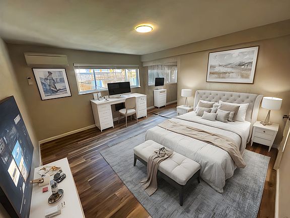 Mater bedroom. Does not come furnished