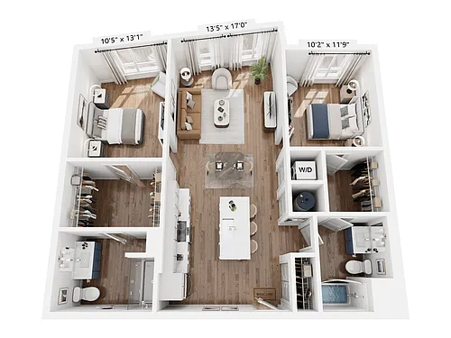Floor plan J
