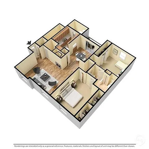 Floor plan The Brighton Deluxe