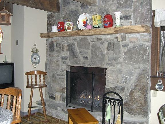 Kitchen Fireplace