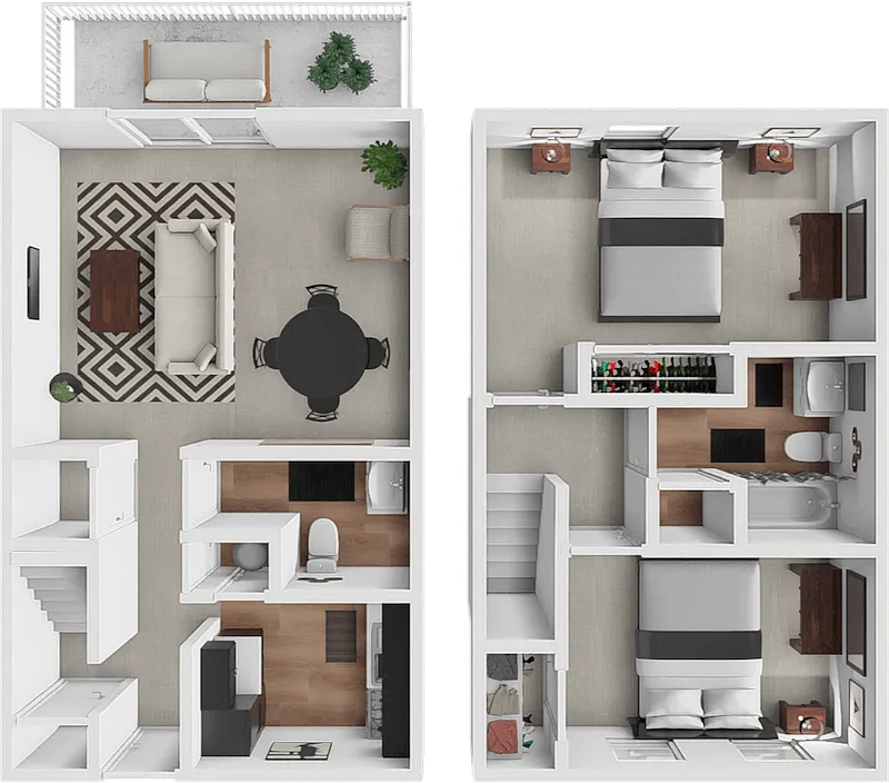 Floor plan The Buckeye