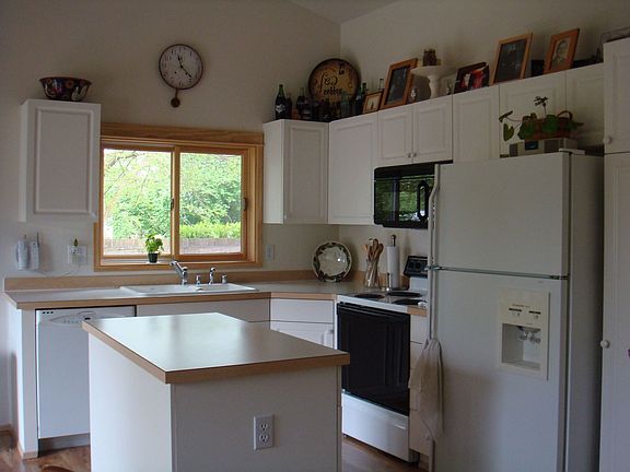 kitchen with island