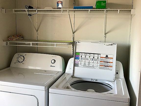 Laundry area