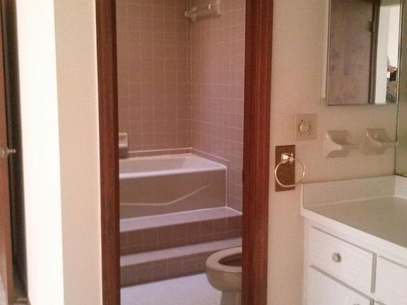 Master bath from dressing area