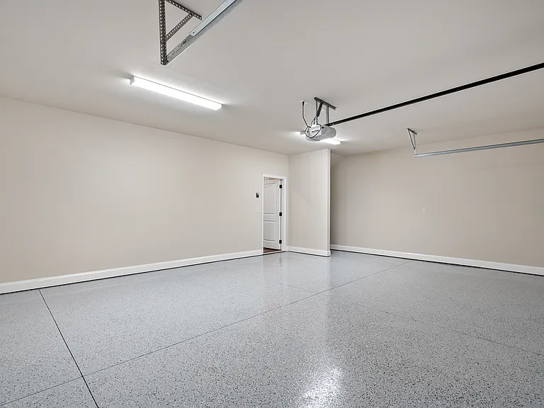 2 car garage with storage