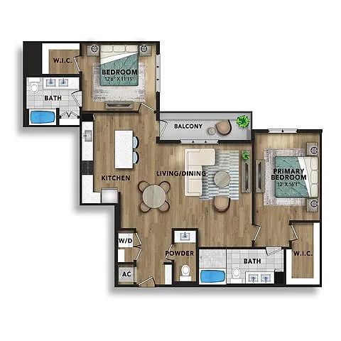Floor plan B7
