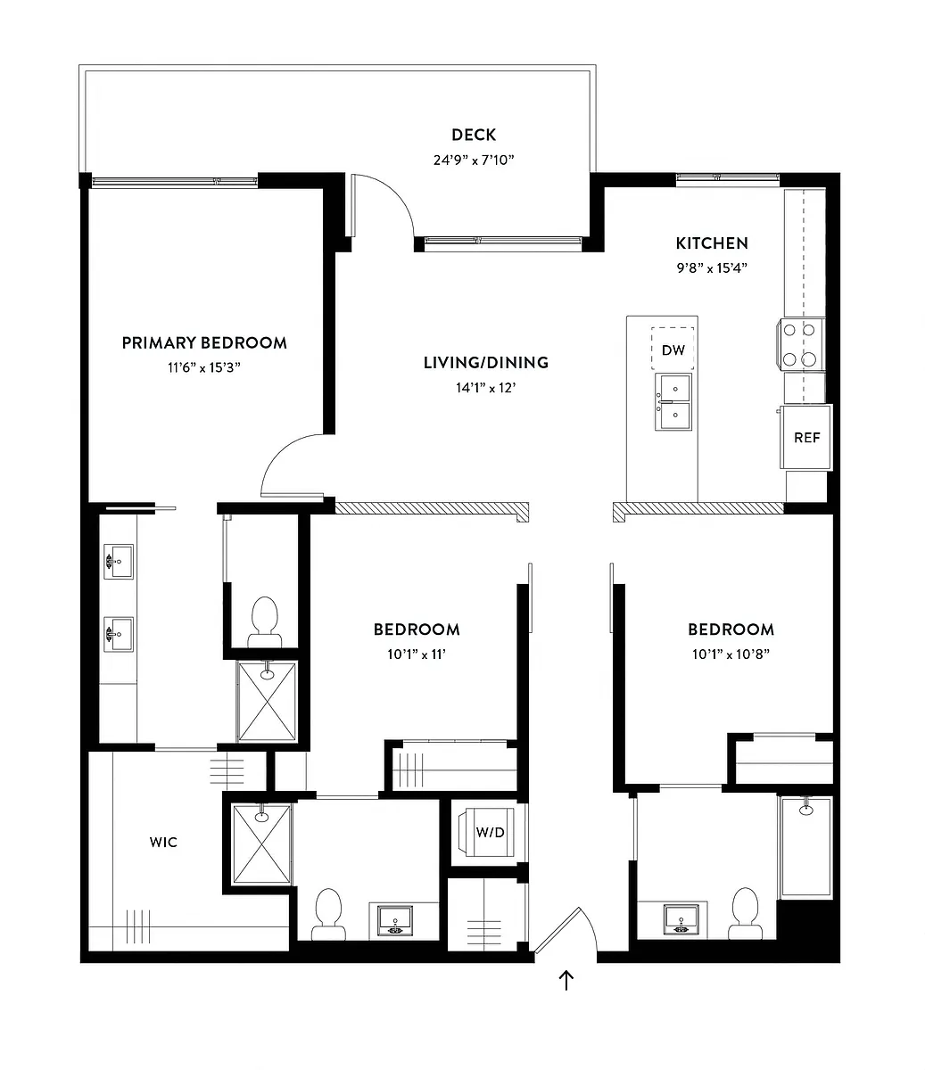 Floor plan C1