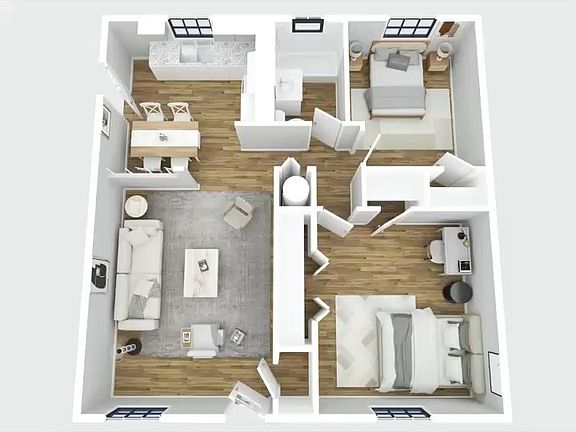 5th image of 1327 S Woodland Dr #D