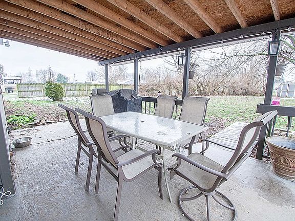 Covered patio