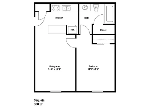 Floor plan Sequoia