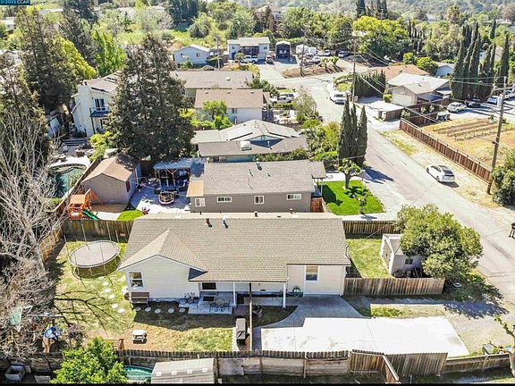 It has big lot in front and back yard.