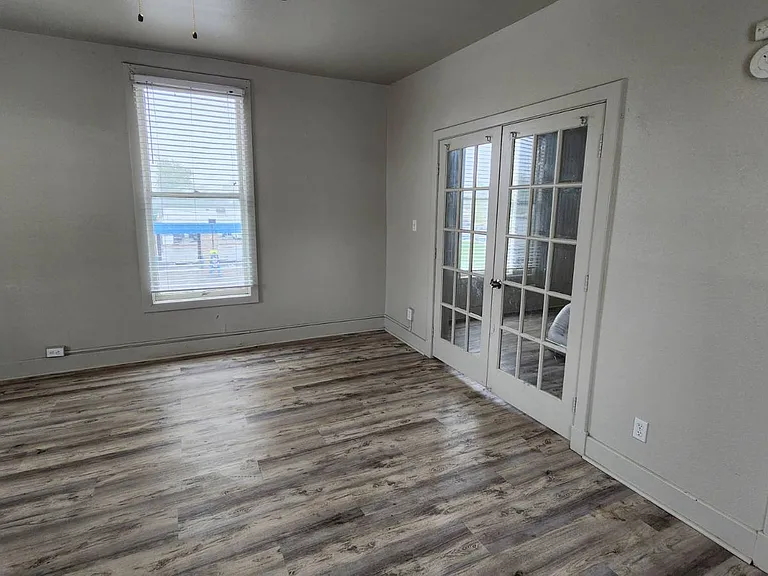 Bedroom with French Doors