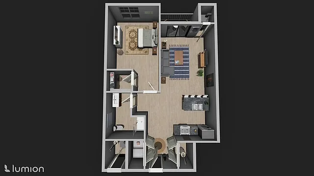 1 bed, 956 sqft, $1,995 — Photo 2